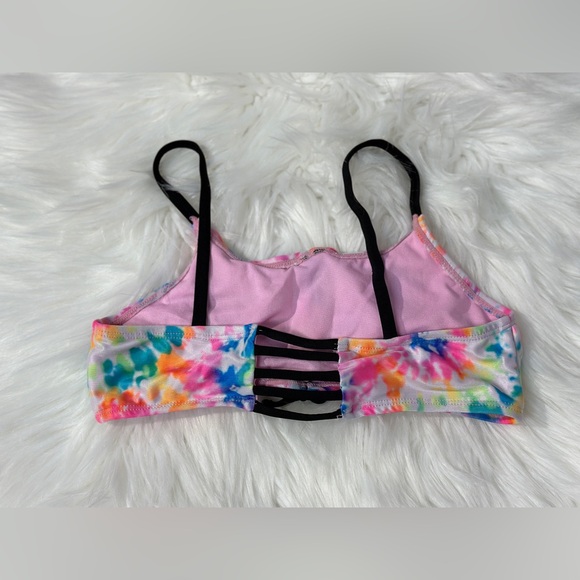 *** SOLD *** Wonder Nation Pink and Blue Bikini Set Vibrant Swimwear - Picture 3 of 8